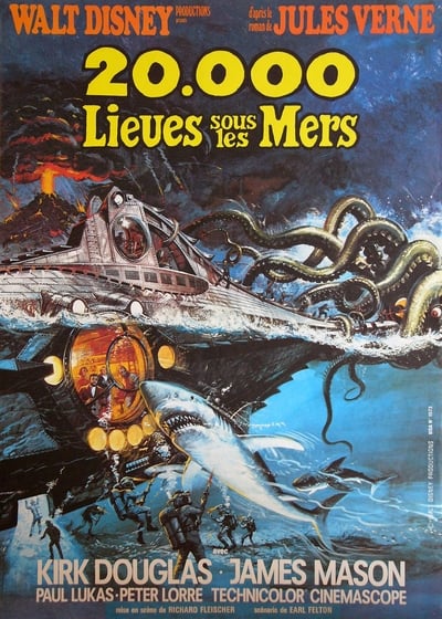 Regarder 20 000 Lieues sous les mers en streaming complet