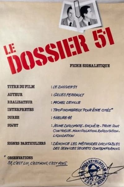 Regarder Le Dossier 51 en streaming complet
