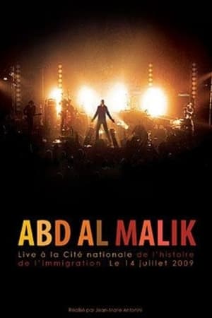 Regarder Abd Al Malik - Live à la Cité Nationale de l'Histoire de l'Immigration en streaming complet